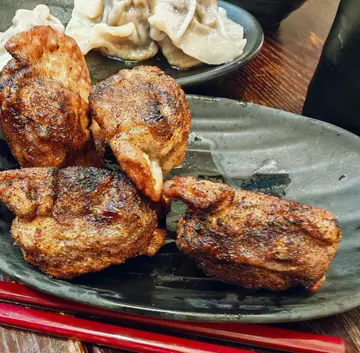 煎京蔥羊肉餃子