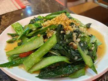 鹹魚炒芥蘭