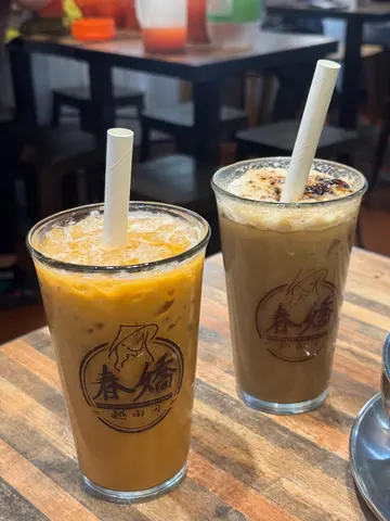 越南煉乳咖啡+志明奶茶