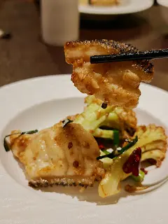 乾燒椰菜花龍躉