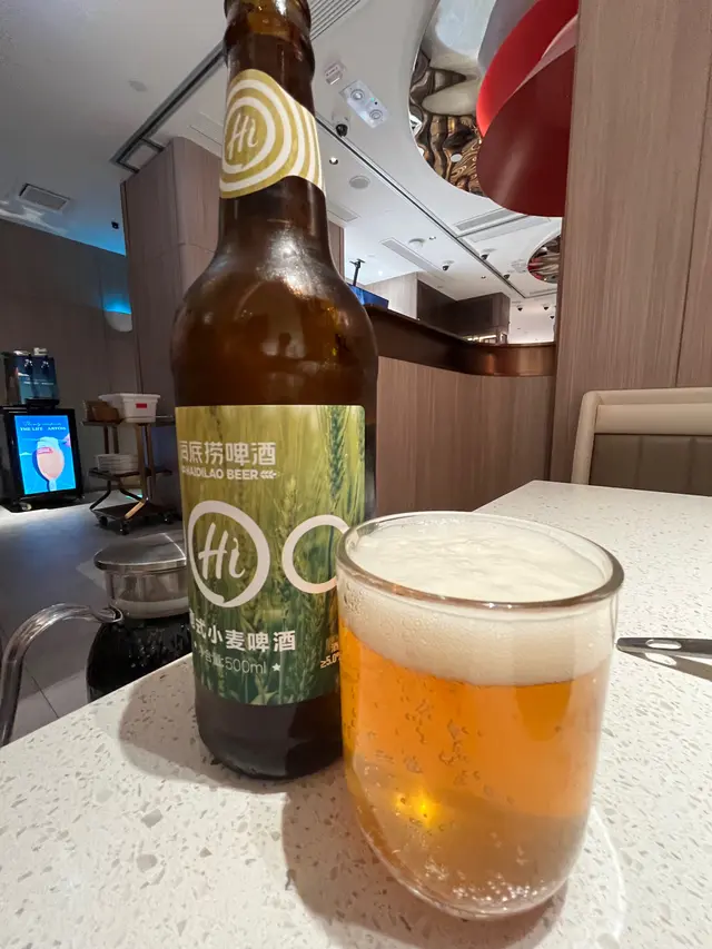 海底撈小麥啤酒