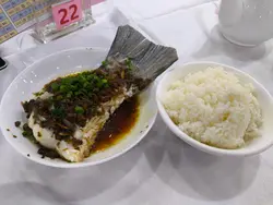 梅菜蒸鲩魚飯