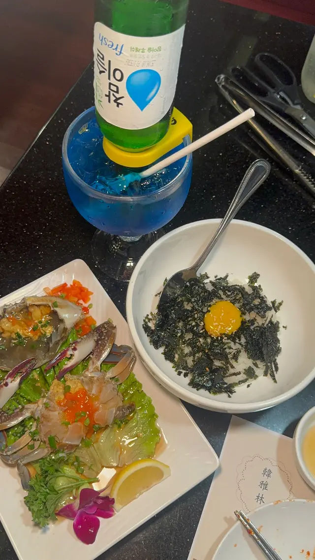 醬油蟹及牛油飯