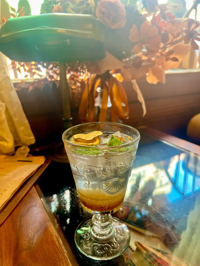 桂花蜜檸檬梳打