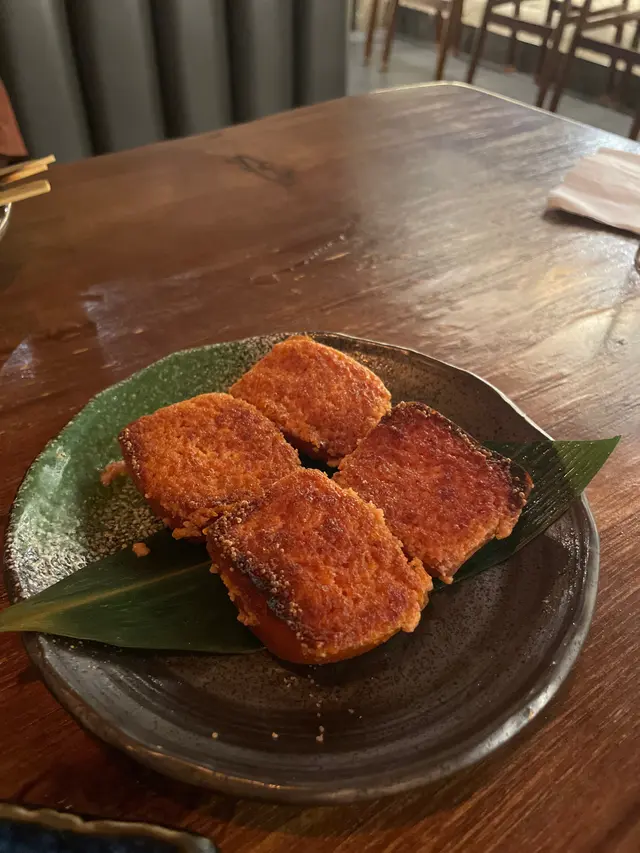 咸牛肉明太子燒饅頭