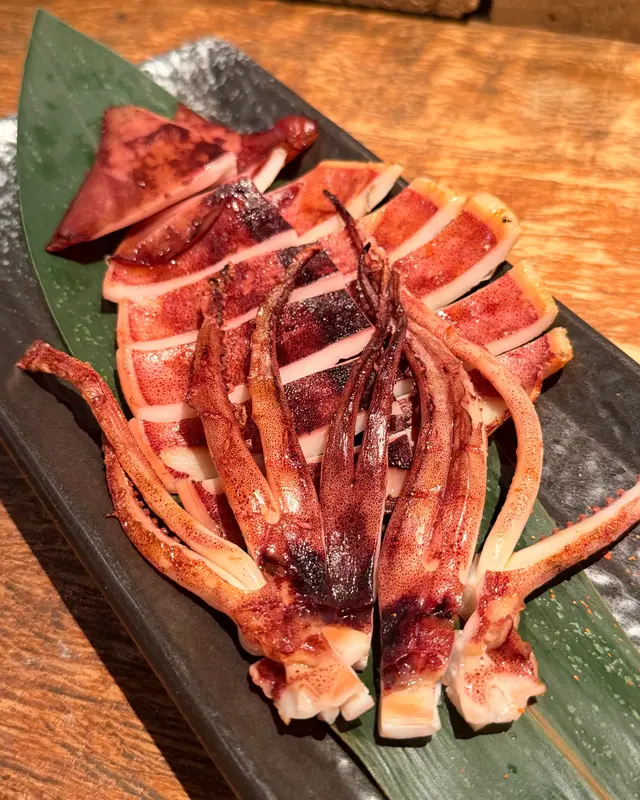 汁燒魷魚一夜干