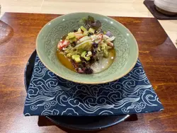 松叶蟹牛蒡茶碗蒸