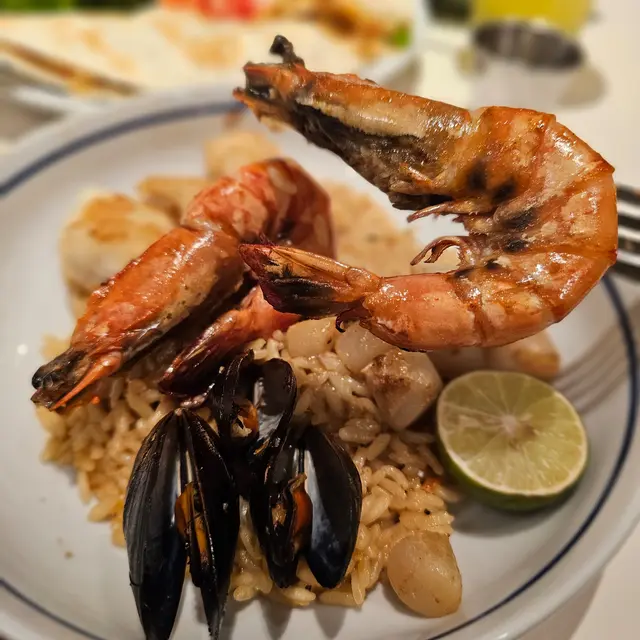 Tom Yum Seafood Risotto