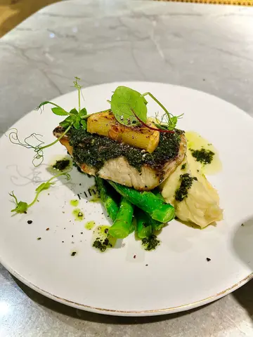 panfried  barramundi