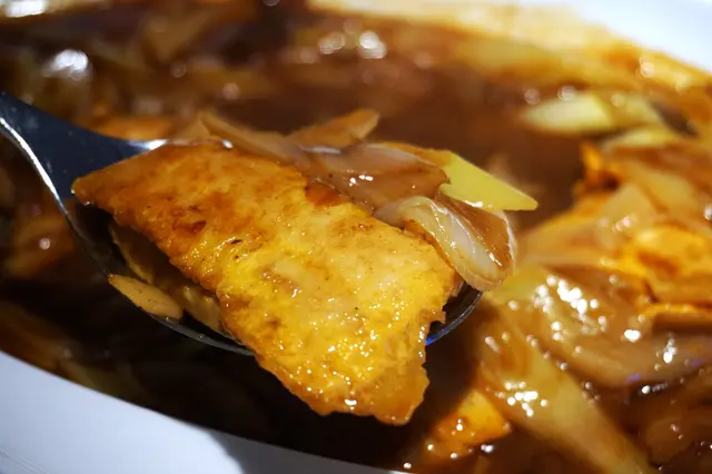 蔥燒渤海灣帶魚