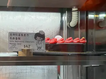 生酮红莓朱古力慕斯蛋糕