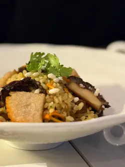 鲍鱼野生菌烩饭