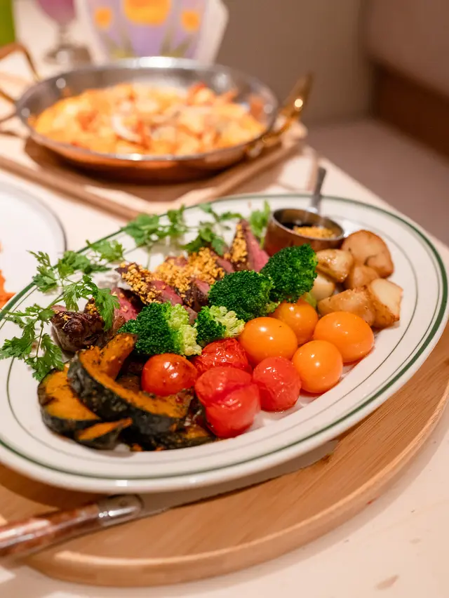 桂花照燒菲力牛排