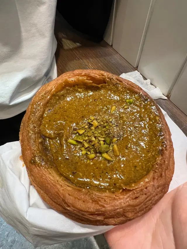 Pistachio Custard Danish