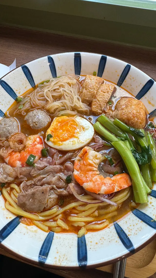 檳城和牛蝦麵摻摻