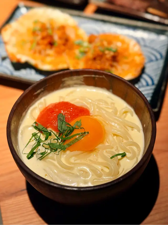 明太子忌廉烏冬