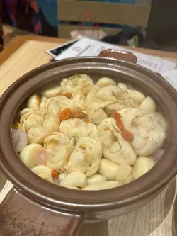 燉白合