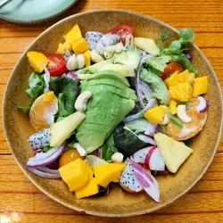 (午餐) 牛油果香芒凯撒沙律