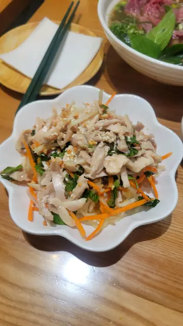 青木瓜鸡丝沙律