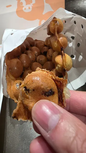 香蕉朱古力鸡蛋仔