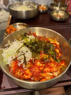 辣炒小章魚拌麵