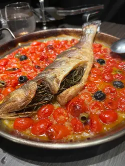 Mediterranean Style Whole Ma Yau Fish