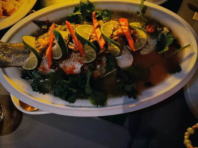 青檸香茅蒸鱸魚