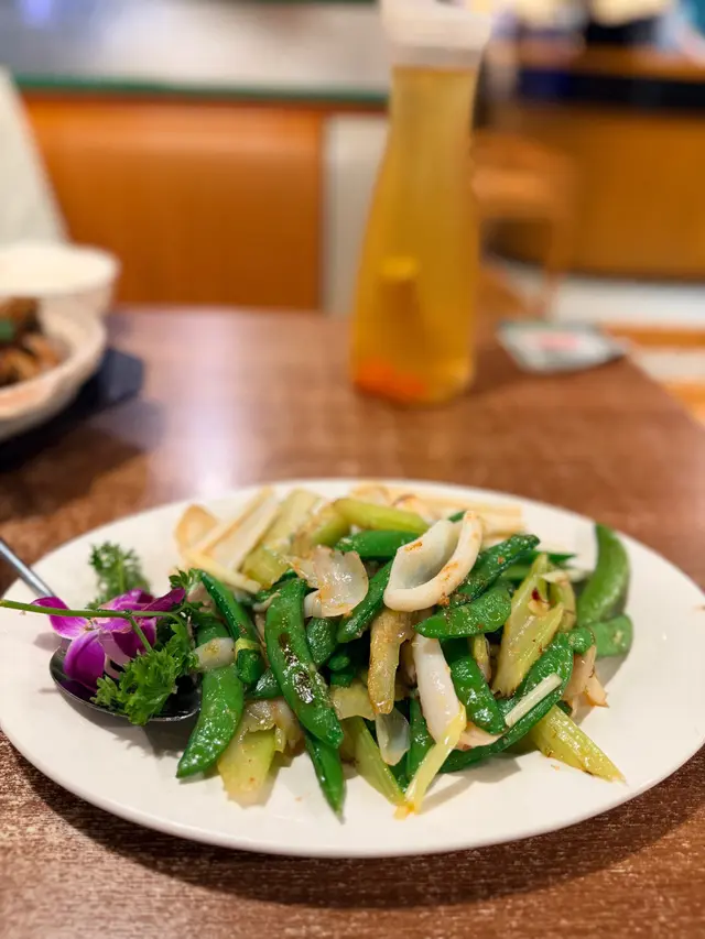 XO醬翡翠爆炒花枝片