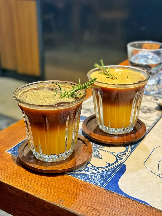 茉莉花香橙黑咖啡