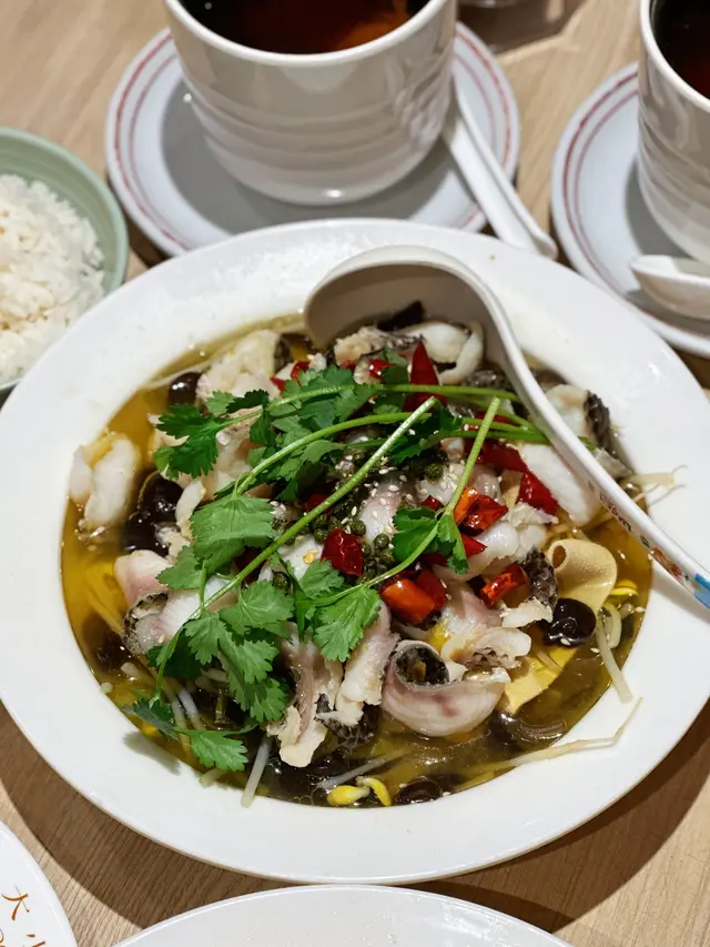 酸菜魚晚市套餐