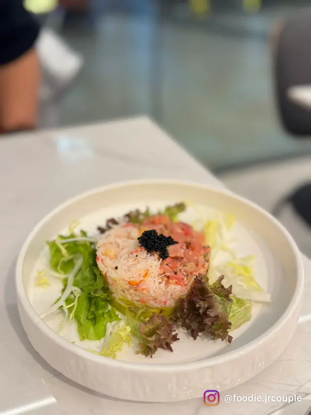 松葉蟹他他蟹肉