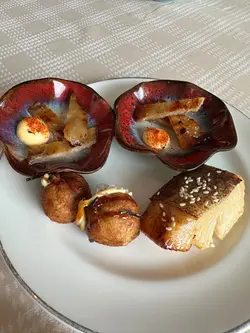 日式章鱼烧、烧比目鱼