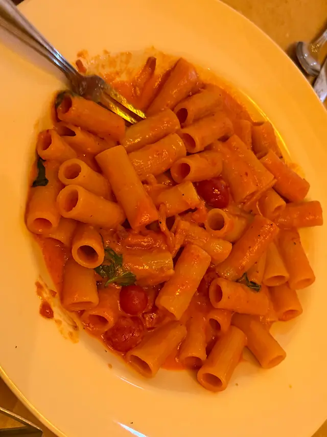 Spicy  Rigatoni  Vodka