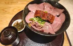 慢煮和牛鰻魚丼飯