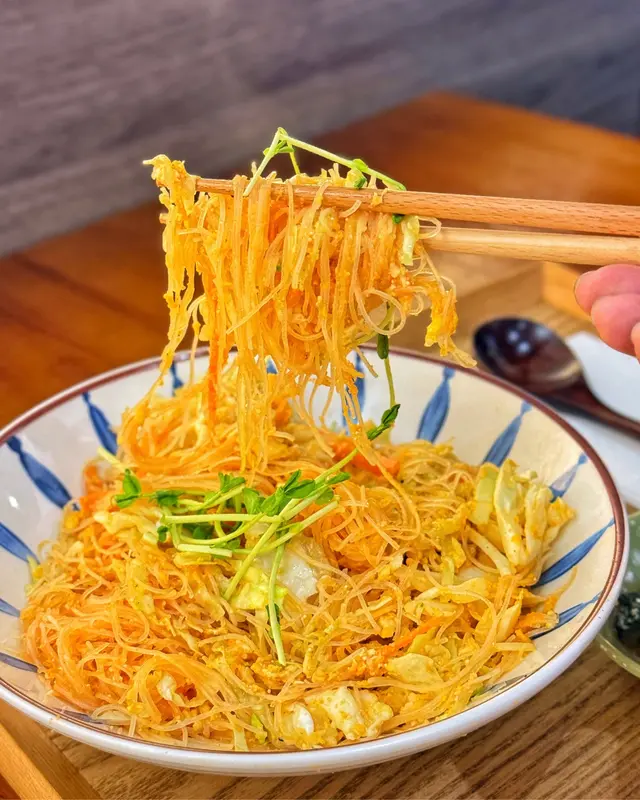 蟹肉明太子炒新竹米粉