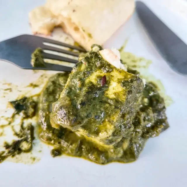 (午餐) 印式芝士燴菠菜