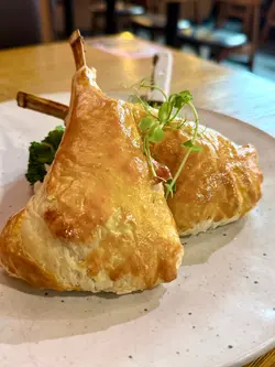 法式焗酥皮羊架