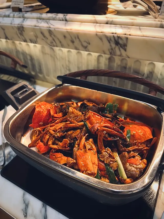 雜菌薑蔥焗肉蟹