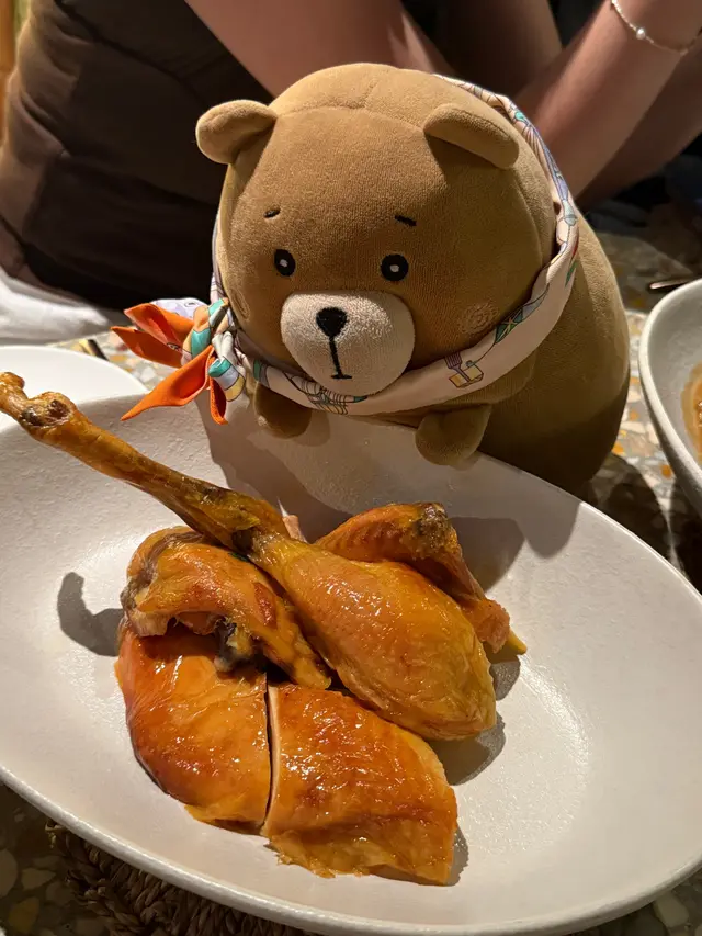 Roasted yellow Chicken