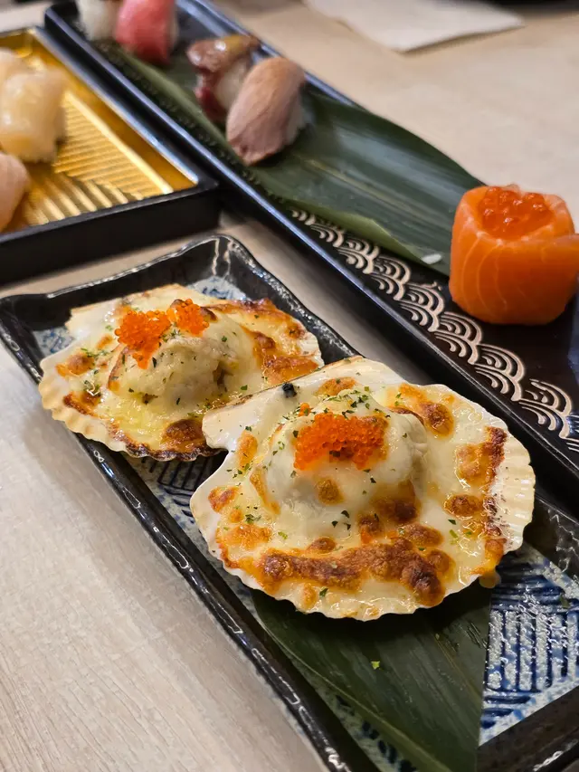 日式芝士燒帆立貝