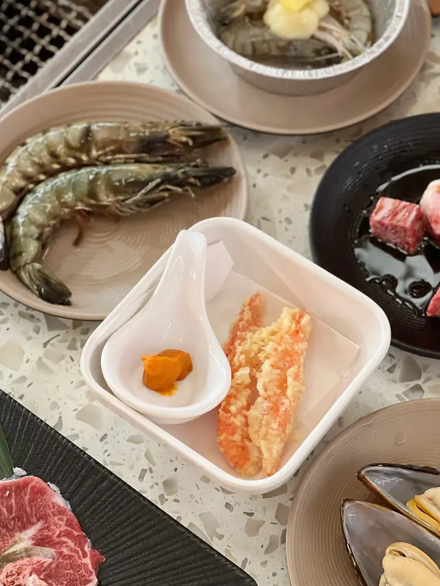 天婦羅海膽醬鱈場蟹棒