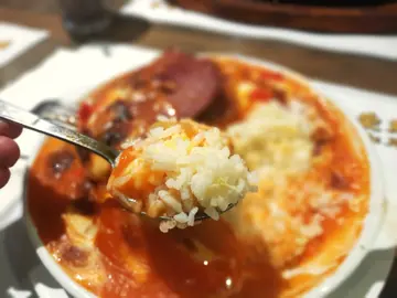 芝士爆茄焗牛脷饭