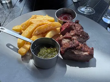 Lamb with Fries