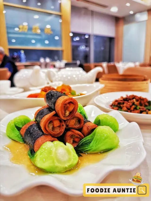 蜜汁紫菜火腿卷