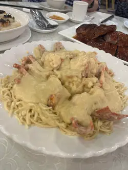 龍蝦伊麵,芝士底