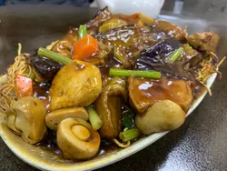 茄子豆腐炒面（走辣版）