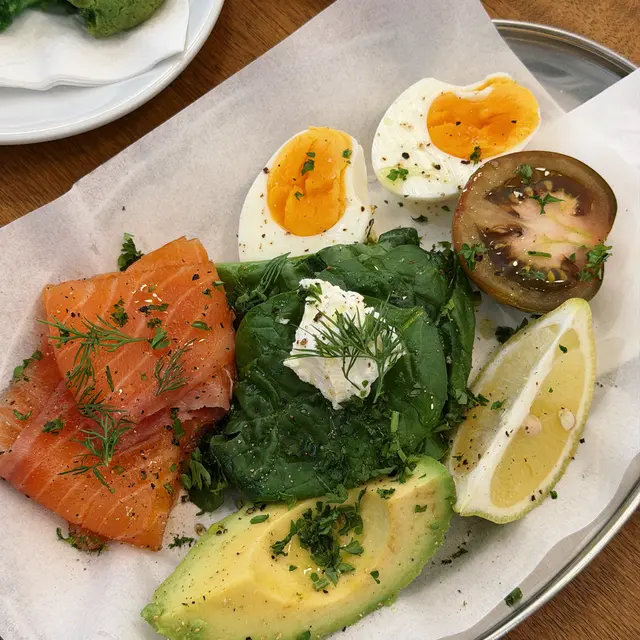 Salmon Brunch Plate