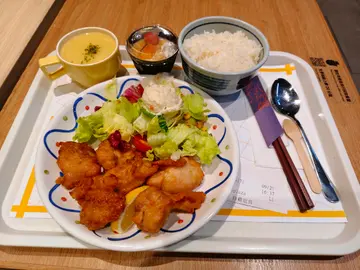 炸鸡定食