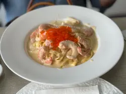 明太子海鲜意粉