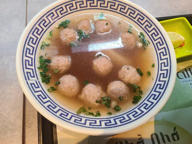 自家手工牛肉丸湯